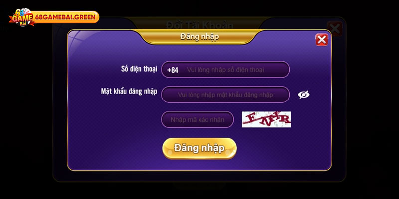 Lưu ý game thủ cần nắm khi đăng nhập 68 Game Bài