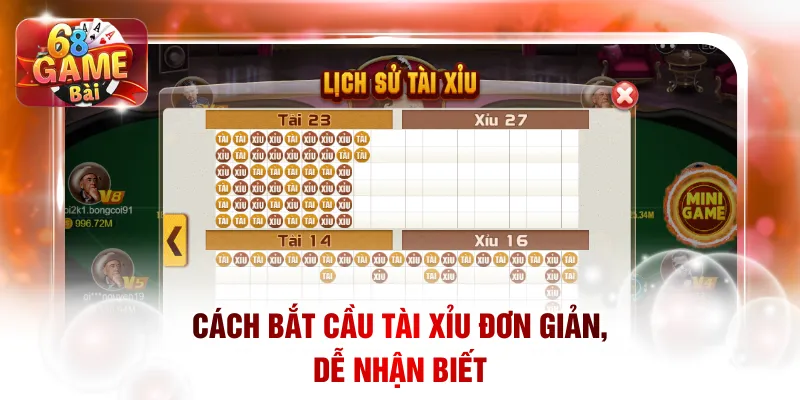 Cách Bắt Cầu Tài Xỉu: Bí Quyết Soi Cầu Luôn Thắng Lớn 1 Cách bắt cầu Tài Xỉu đơn giản, dễ nhận biết